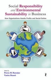 Tapa de Social responsibility and environmental sustainability in business
