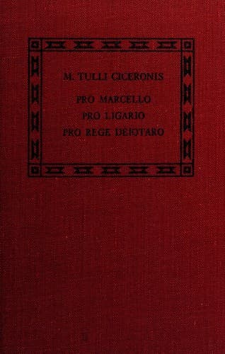 Tapa de Orationes Caesarianae