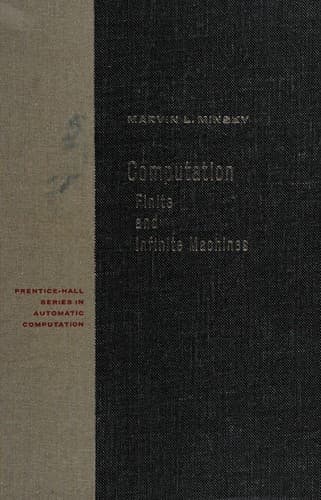 Tapa de Computation: finite and infinite machines