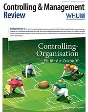 Tapa de Controlling & Management Review Sonderheft 3-2016