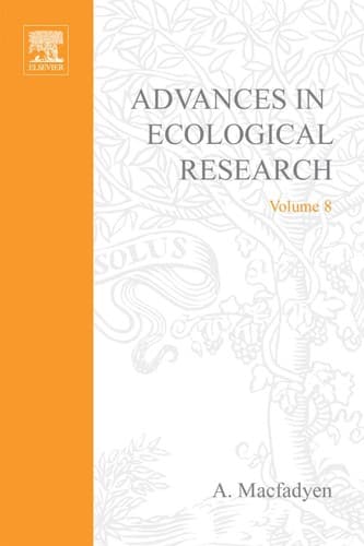 Tapa de Advances in ecological research