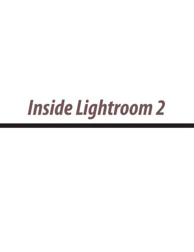 Tapa de Inside Lightroom 2
