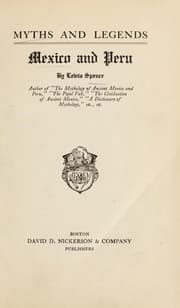 Tapa de Myths and Legends