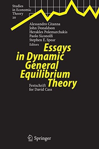 Tapa de Essays in Dynamic General Equilibrium Theory