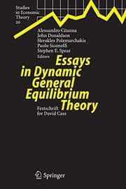 Tapa de Essays in Dynamic General Equilibrium Theory