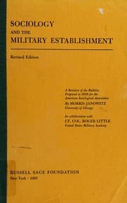 Tapa de Sociology and the military establishment