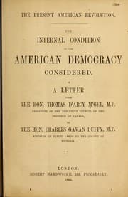 Tapa de The present American revolution
