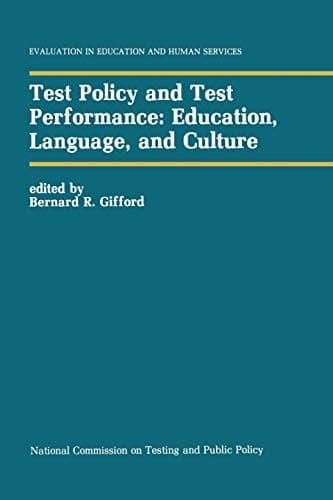Tapa de "Test Policy and Test Performance