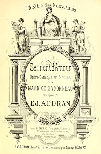 Tapa de Serment d'amour