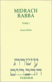 Tapa de Midrach rabba (Collection "Les Dix paroles") (French Edition)