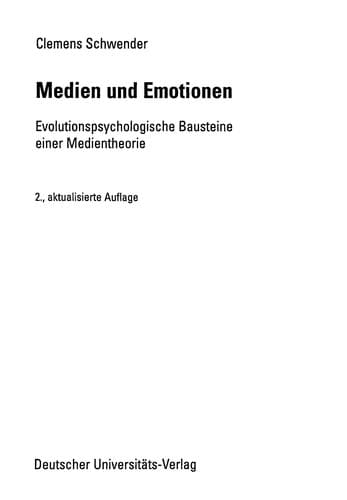Tapa de Medien und Emotionen