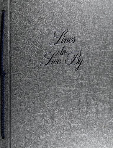 Tapa de Lines to live by