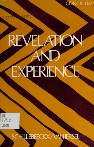 Tapa de Revelation and experience