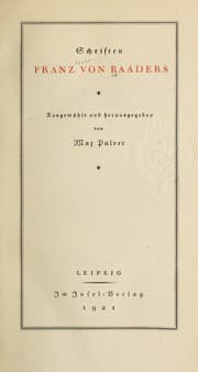 Tapa de Schriften