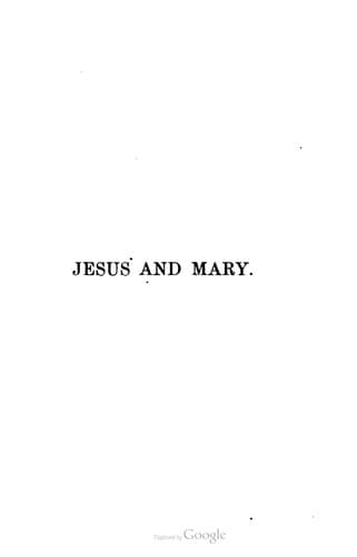 Tapa de Jesus and Mary