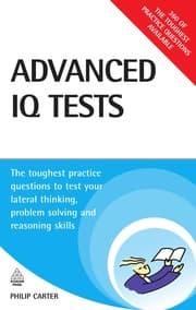 Tapa de Advanced IQ tests