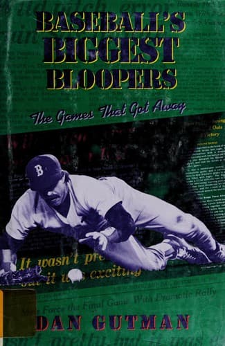 Tapa de Baseball's biggest bloopers