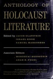 Tapa de Anthology of holocaust literature