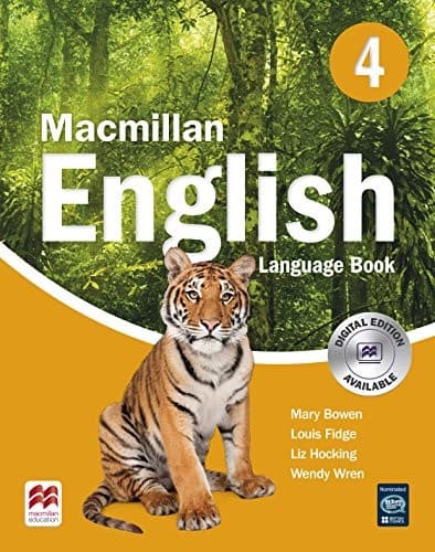 Tapa de MACMILLAN ENGLISH 4 Language Book