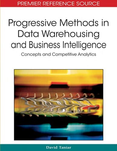 Tapa de Progressive methods in data warehousing and business intelligence