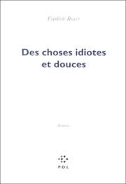 Tapa de Des choses idiotes et douces