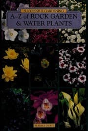 Tapa de A-Z of rock garden & water plants