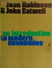 Tapa de An introduction to modern economics