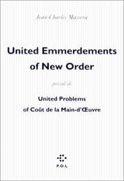 Tapa de United Emmerdements Of New Order, prÃ©cÃ©dÃ© de United Problems Of coÃ»t de la main-d'Âuvre