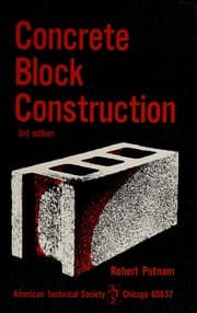 Tapa de Concrete block construction