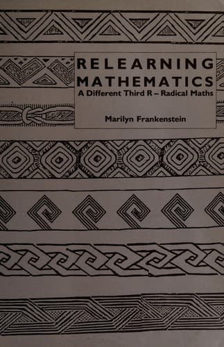 Tapa de Relearning mathematics