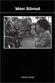 Tapa de Marc Riboud