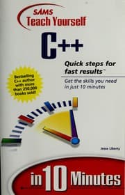 Tapa de Sams teach yourself C&& in 10 minutes