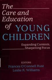 Tapa de The Care and education of young children