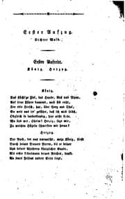 Tapa de Die natürliche Tochter: Trauerspiel