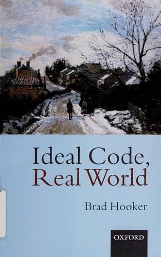 Tapa de Ideal code, real world