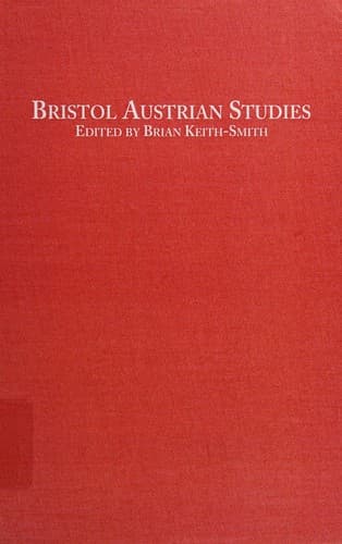 Tapa de Bristol Austrian studies