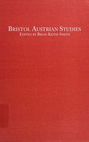 Tapa de Bristol Austrian studies