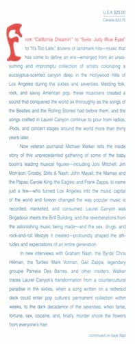 Tapa de Laurel Canyon