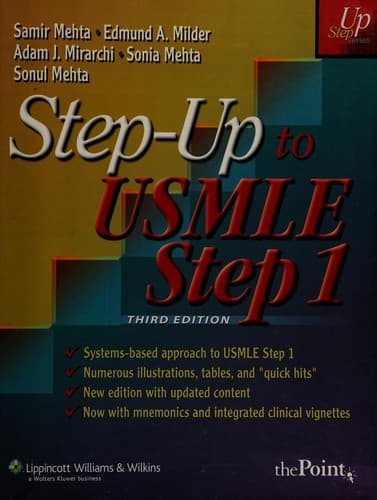 Tapa de Step-up to USMLE step 1
