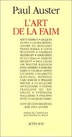 Tapa de L'Art de la faim