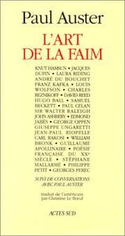 Tapa de L'Art de la faim