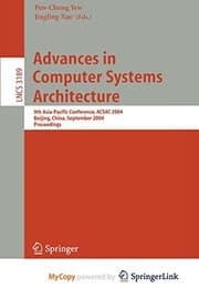 Tapa de Advances in Computer Systems Architecture