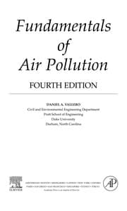 Tapa de Fundamentals of air pollution