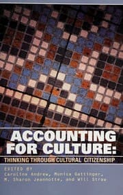 Tapa de Accounting for culture