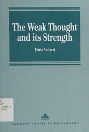 Tapa de Weak thought and its strength