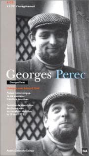 Tapa de Georges Perec, dialogue avec Bernard Noël (2 livres + coffret de 4 CD)