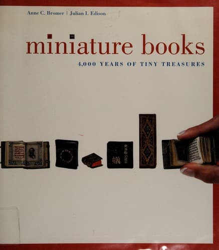 Tapa de Miniature books