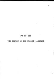 Tapa de A Brief History of the English Language and Literature