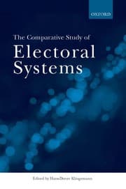 Tapa de The comparative study of electoral systems