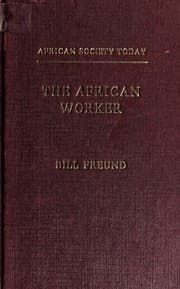 Tapa de The African worker